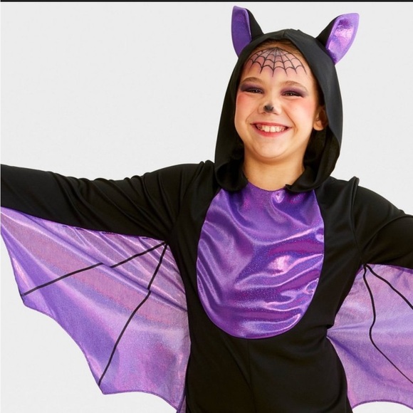 Target Girls Bat Costume size large - Picture 3 of 6
